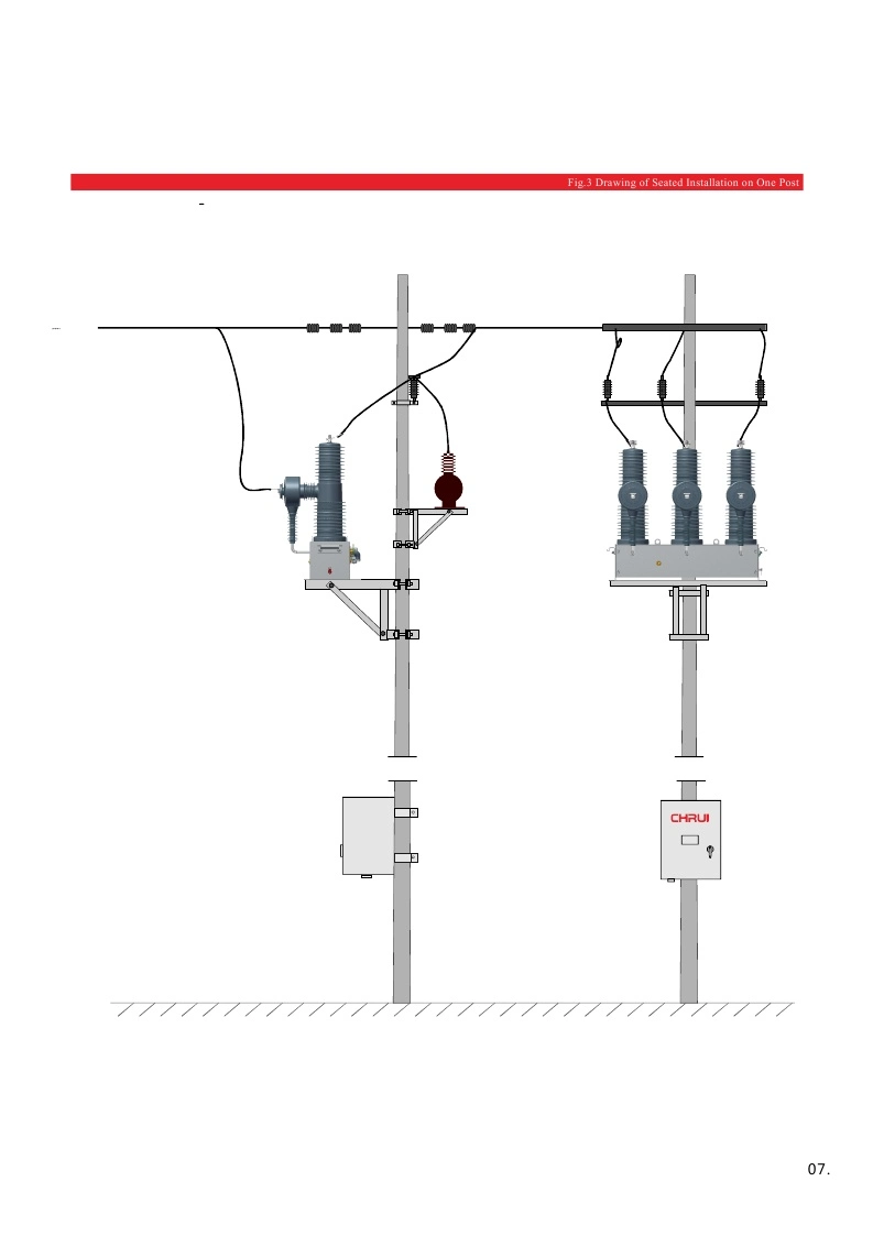 Fgb1 24kv/630A-20ka Indoor Frontral Withdraw Type Sf6 Gas Insulated Circuit Breaker