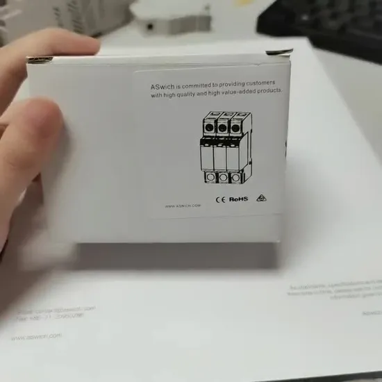 Aswich, 과전압 보호용 1000V 유형 2 DC 서지 피뢰기 도매