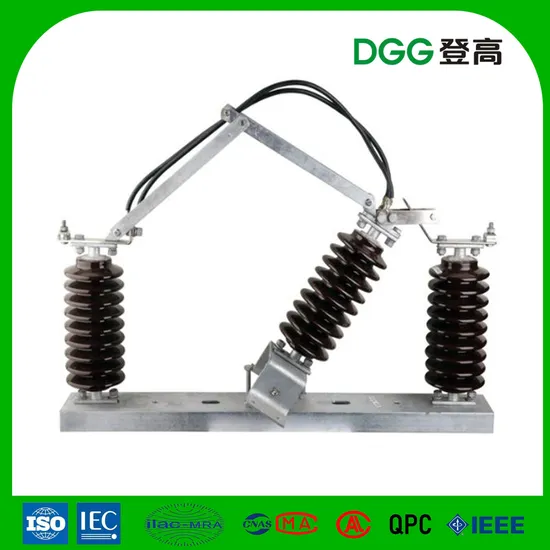 12kv 고전압 옥외 도자기 절연체 삼상 차단 스위치