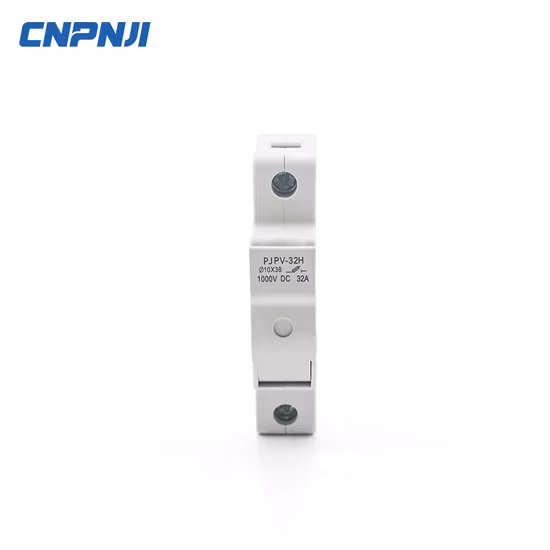 중국 전문 제조 업체 태양 PV DC 1p 32A 1000V 퓨즈 홀더 및 좋은 가격의 PV 시스템 용 퓨즈